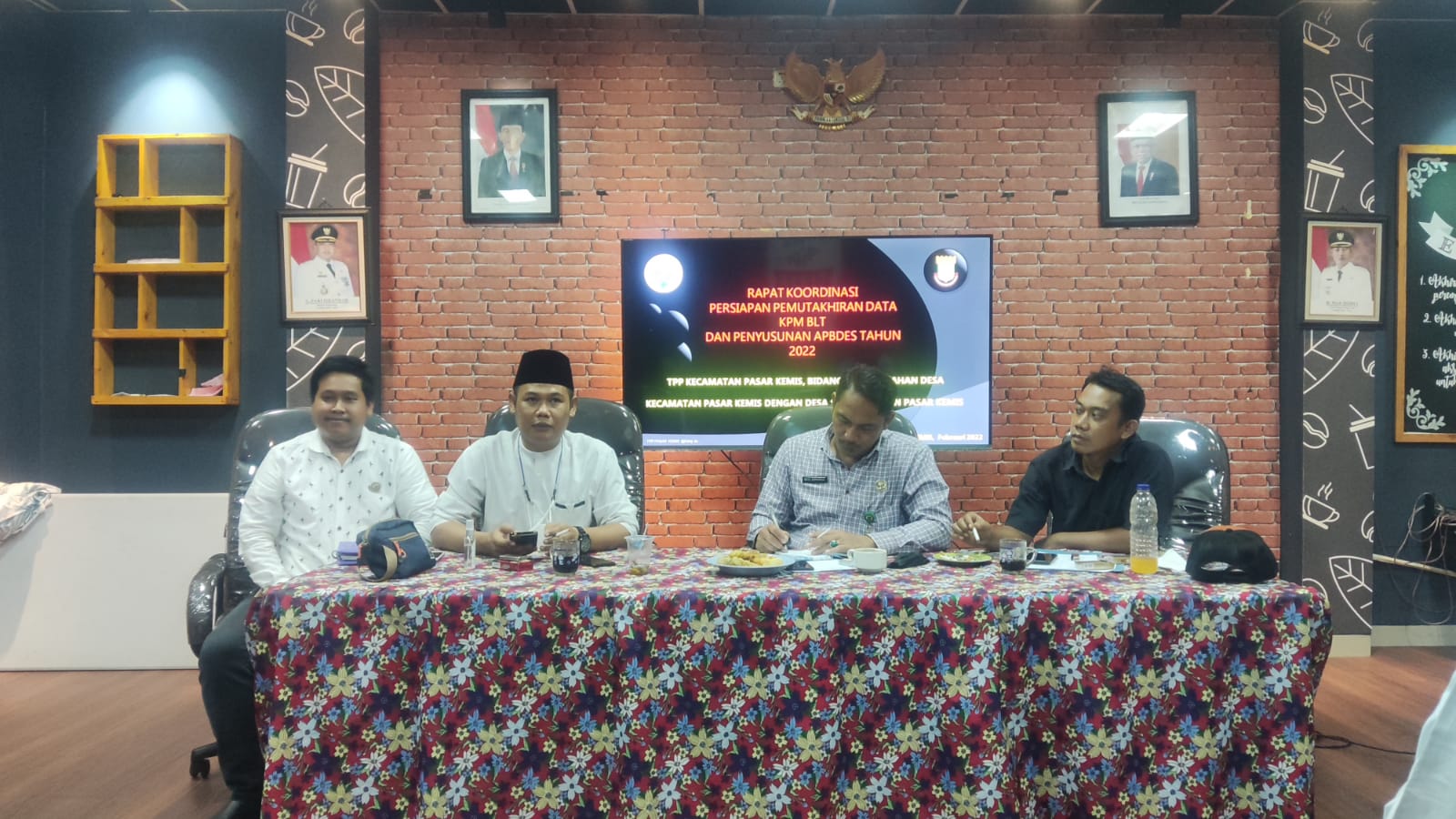 Rapat Koordinasi Persiapan Teknis Pendataan dan Pemuhtakhiran Data KPM BLT 2022 (do. snl)